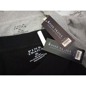 (Bundle) 2 NWT Pine Trails Classic Pique Polo Shirts Size 2XL